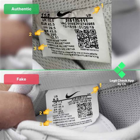 nikes air fake|how to check nike authenticity.